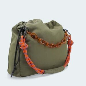 Rotunda - Sant Hobo Shoulder Bag in Olive
